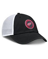 Fanatics Men's Black/Gray Detroit Red Wings Averie Trucker Adjustable Hat