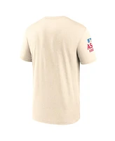 Nike Men's Cream 2024 Mlb All-Star Game 2-Hit Legend Performance T-Shirt