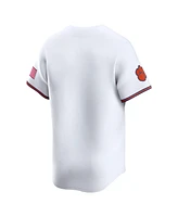 Nike Men's White Clemson Tigers College Limited Baseball Jersey