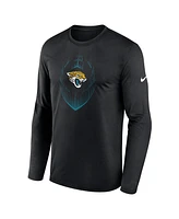 Nike Men's Black Jacksonville Jaguars Legend Icon Long Sleeve T-Shirt