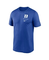 Nike Men's Royal Duke Blue Devils Primary Logo Legend Performance T-Shirt