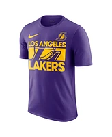 Nike Men's Purple Los Angeles Lakers Courtside This Is Our Year T-Shirt