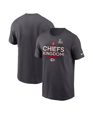 Nike Men's Anthracite Kansas City Chiefs Super Bowl Lix Local T-Shirt