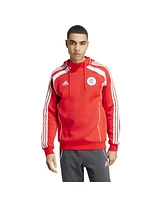 Adidas Men's Red Chicago Fire 2025 Travel Pullover Hoodie