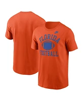 Nike Men's Orange Florida Gators Legacy Football Icon T-Shirt