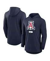 Nike Men's Navy Arizona Wildcats Lightweight Performance Long Sleeve Hoodie T-Shirt