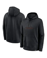 Jordan Men's Black Florida Gators Statement Wordmark Lockup Pullover Hoodie