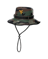 Nike Men's Camo West Virginia Mountaineers 2024 Military Appreciation Apex Bucket Hat