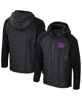 Colosseum Men's Black Kansas State Wildcats Block The Sun Full-Zip Hoodie Jacket