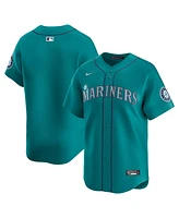 Nike Men's Aqua Seattle Mariners Alternate Limited Jersey