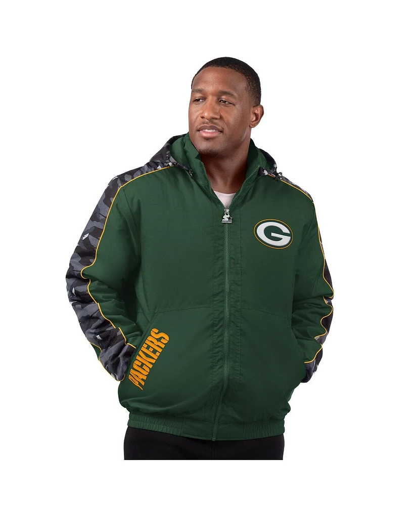 Starter Men's Green Bay Packers Thursday Night Gridiron Full-Zip Jacket