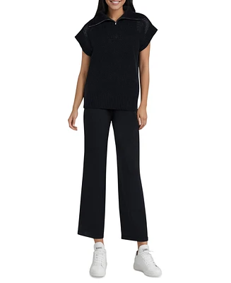 Three Dots Women's Kim Dolman-Sleeve Sweater