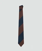 Mango Men's Striped Silk Tie