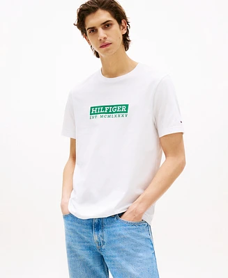 Tommy Hilfiger Men's Big & Tall Short Sleeve Color to Graphic T-Shirt