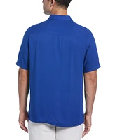 Cubavera Men's Scenic Print Short Sleeve Button-Front Shirt