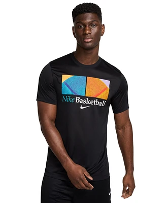 Nike Men's Dri-fit Classic-Fit Graphic Basketball T-Shirt