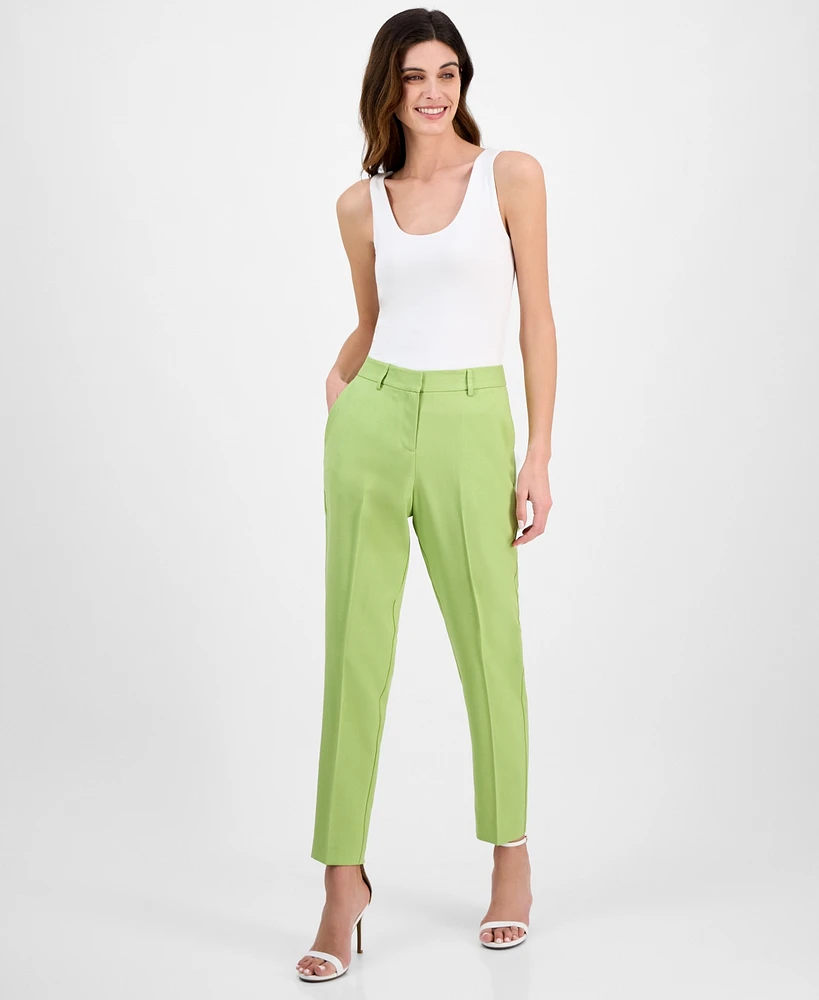 Tahari Asl Women's Classic Mid-Rise Ankle Pants