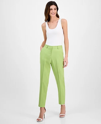 Tahari Asl Women's Classic Mid-Rise Ankle Pants