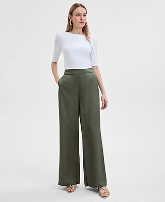 I.n.c. International Concepts Women's Wide-Leg Pants, Exclusively at Macy's