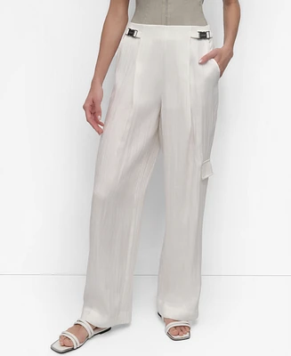 Dkny Women's Weathered Twill Pants