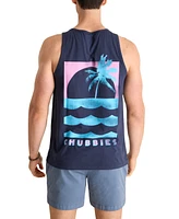 Chubbies Men's Palm Wave Print Sleeveless T-Shirt