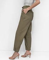 Dkny Women's Tie-Front Cargo Pants