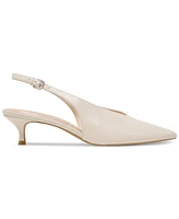 Dolce Vita Women's Alenna Kitten-Heel Slingback Pointed Toe Pumps