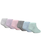 Nike Little Girls Metallic Swoosh Low Socks, Pack of 6