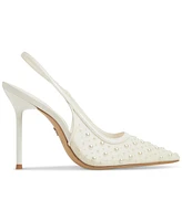 Aldo Women's Pearlescent Pointed-Toe Slingback Pumps