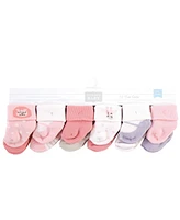 Hudson Baby Baby Boys Hudson Cotton Rich Terry Socks 24-Pack Safari