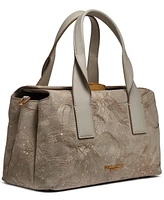 Donna Karan New York Amagansett Floral Embroidery Mini Satchel Bag