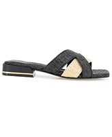 Kenneth Cole New York Women's Issa Square Toe Flat Sandals