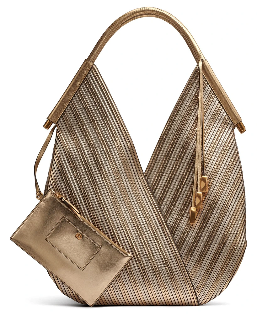 Donna Karan New York Baldwin Mini Metallic Shoulder Bag