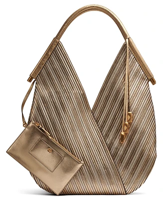 Donna Karan New York Baldwin Mini Metallic Shoulder Bag