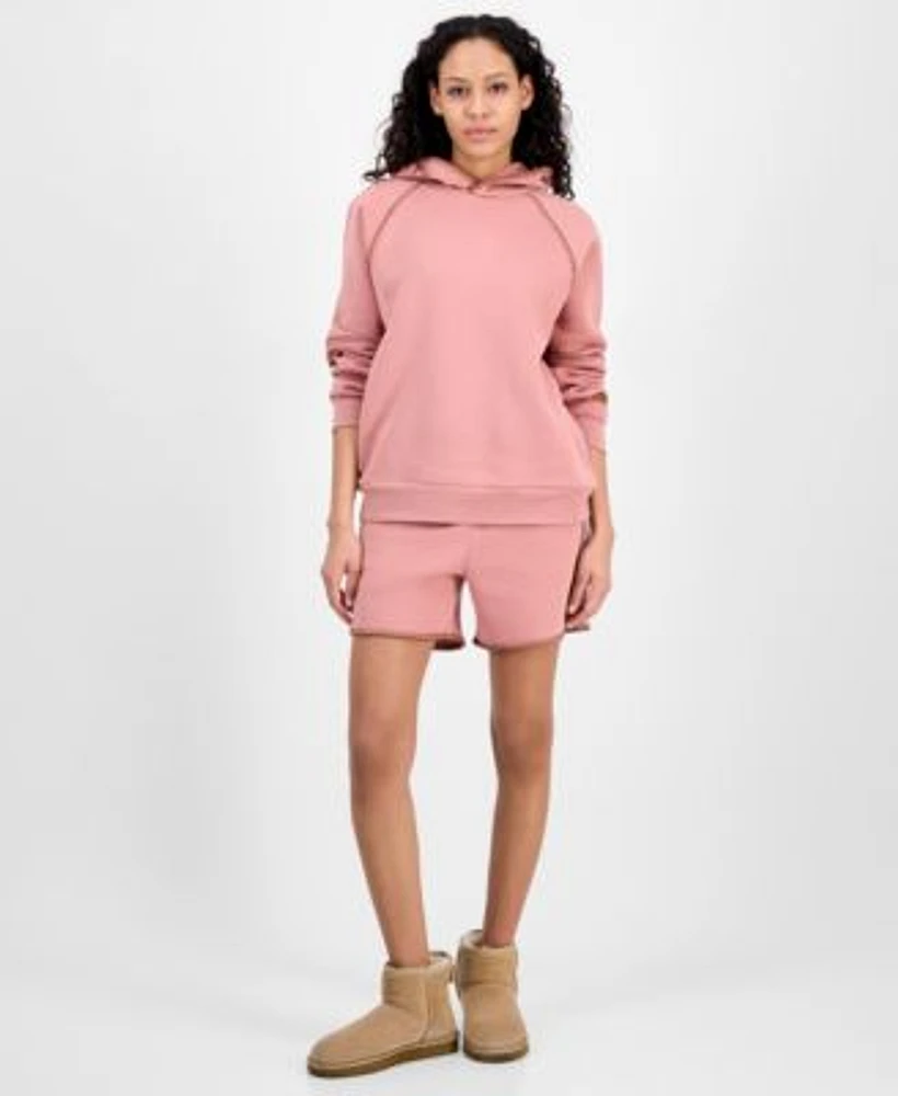 Ugg Womens Classic Hoodie Pull On Shorts