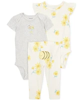 Carter's Baby Little Character Bodysuits & Pants, 3 Piece Set