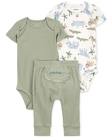 Carter's Baby Little Character Bodysuits & Pants, 3 Piece Set