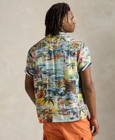 Polo Ralph Lauren Men's Classic-Fit Patchwork-Print Camp Shirt