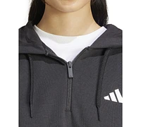 adidas Women's The Essentials Relaxed Hooded Track Jacket