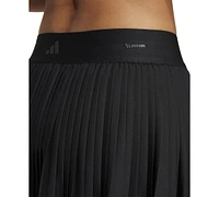 adidas Women's Club Tennis Performance Pleated Pull-On Skort