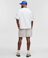 Mode Of One Mens Redefine Ordinary Relaxed Fit Graphic T Shirt Solid Ripstop Shorts Exclusively At Macys