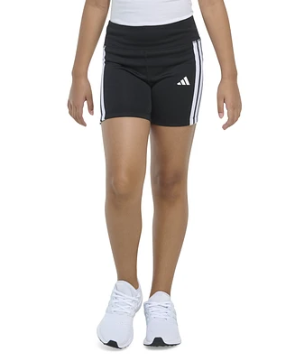 adidas Big Girls Climacool 3-Stripe Logo Bike Shorts