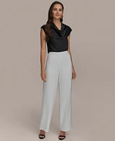 Donna Karan New York Women's Wide-Leg Pull-On Pants