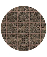 Addison Chantille ACN853 8'x8' Round Area Rug