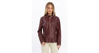 Furniq Uk Women's Leather Jacket