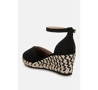 Sorcruz Wedge Heel Espadrilles Sandals