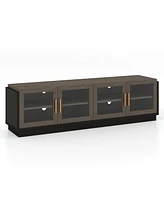 Large Tv Stand for Spacious Entertainment Console Living Room Storage