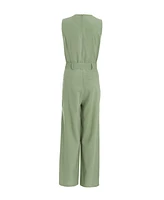 Quiz Women's Linen Culotte Jumpsuit