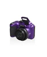 Minolta Minolta ProShot MN26Z 20 Mp Digital Camera w/26x Optical Zoom and Fhd Video (Purple)
