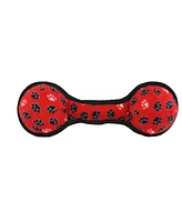 Tuffy Ultimate 2 Ball Tug Red Paw